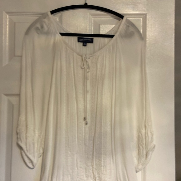 Jones New York 3/4 sleeve with elastic cuff, neckline and bottom.  Like new! - Picture 1 of 4
